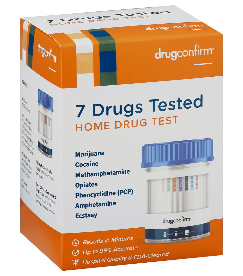 DrugConfirm Home Drug Test (1.5 oz, 7 ct)