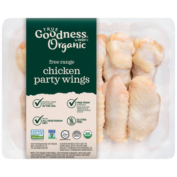 True Goodness Organic Chicken Party Wings