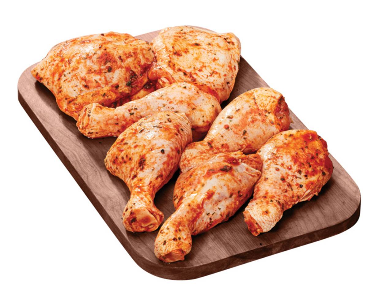 Pilon de poulet portugais, Format familial