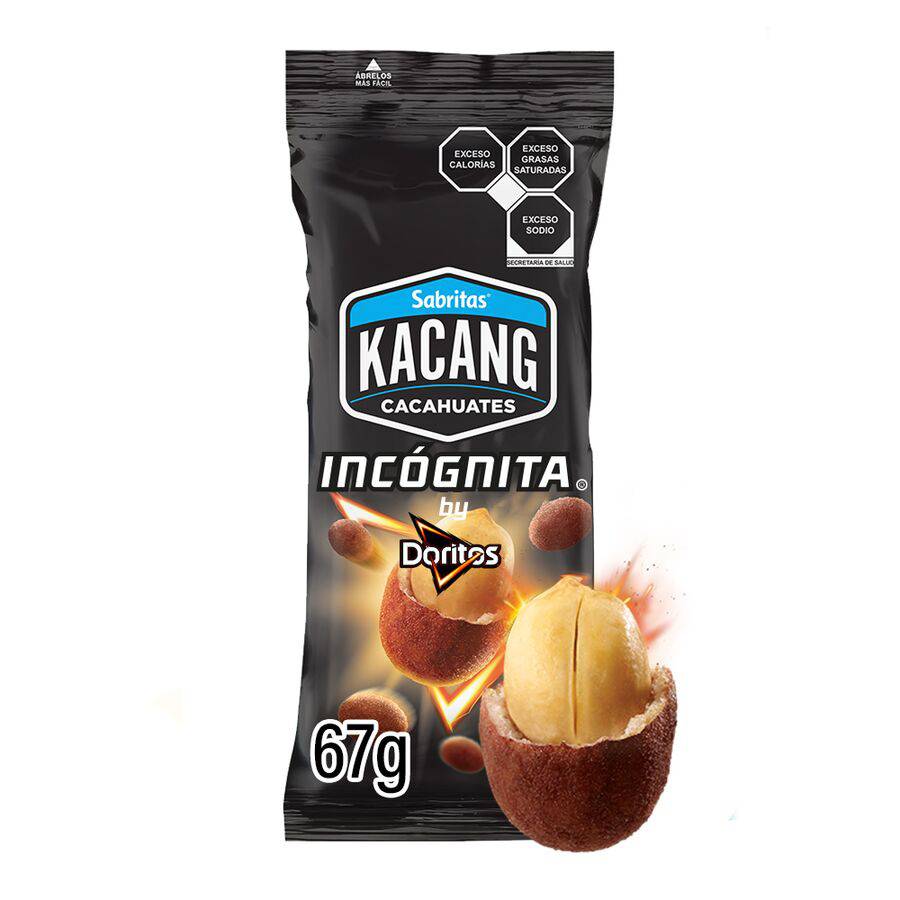 Kacang · Cacahuates incógnita (74 g)