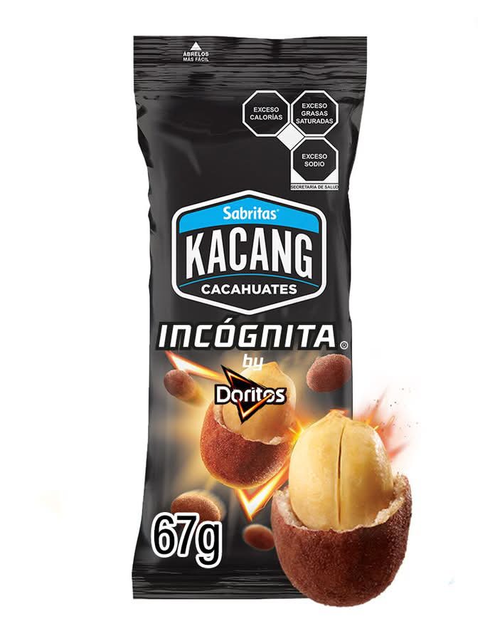 Kacang · Cacahuates incógnita (74 g)