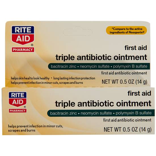 Rite Aid First Aid Triple Antibiotic Ointment