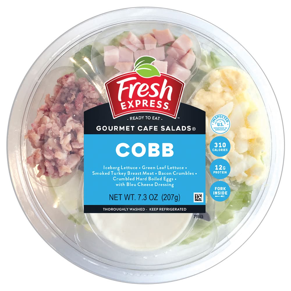 Fresh Express Gourmet Cafe Cobb Salad Kit (7.3 oz)