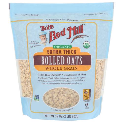 Bob's Red Mill Organic Extra Thick Rolled Oats