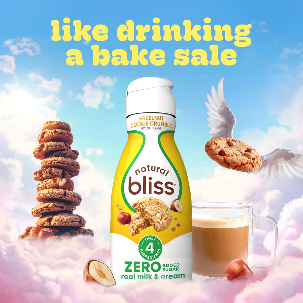 Natural Bliss Zero Added Sugar Liquid Dairy Coffee Creamer