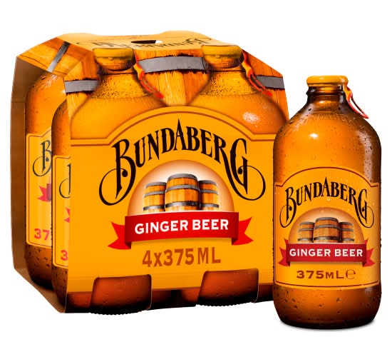 Bundaberg Ginger Beer (4 x 375ml)