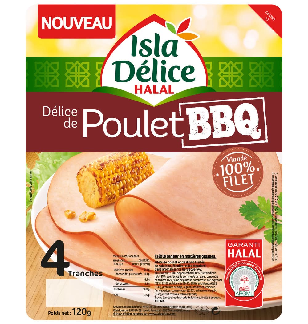 Isla Délice - Blanc de poulet halal bbq (4)