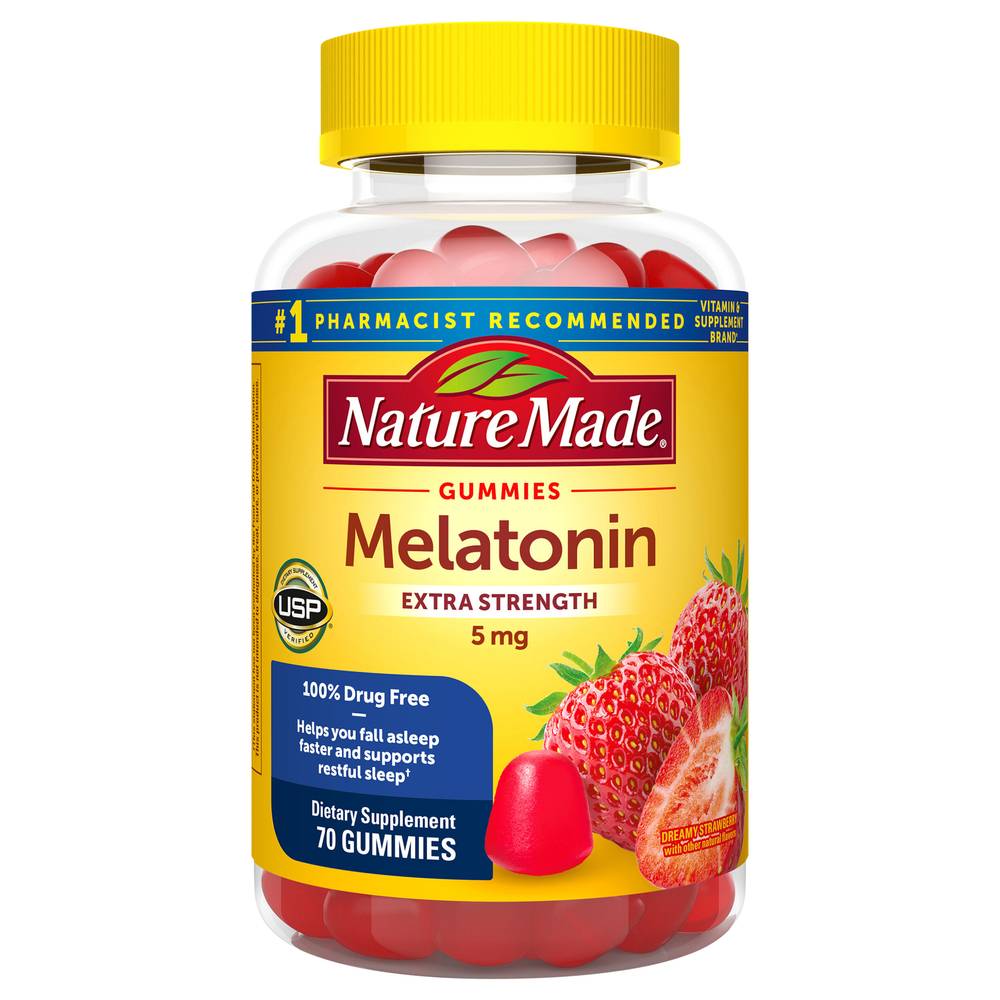 Nature Made Melatonin Dreamy Strawberry Gummies