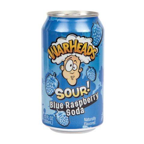 Warheads Soda (12oz)(blue rasperry)