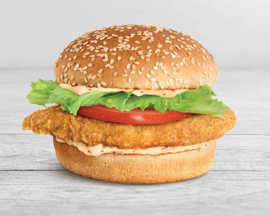Spicy Habanero Chicken Burger