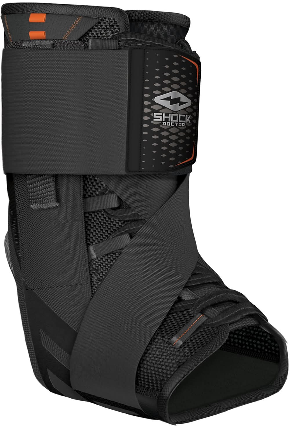 Shock Doctor Ultra Wrap Lace Ankle Brace, M, Black