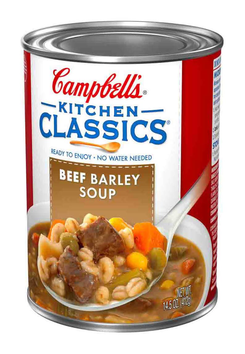 Campbell's Kitchen Classics Beef Barley Soup (14.5 oz)