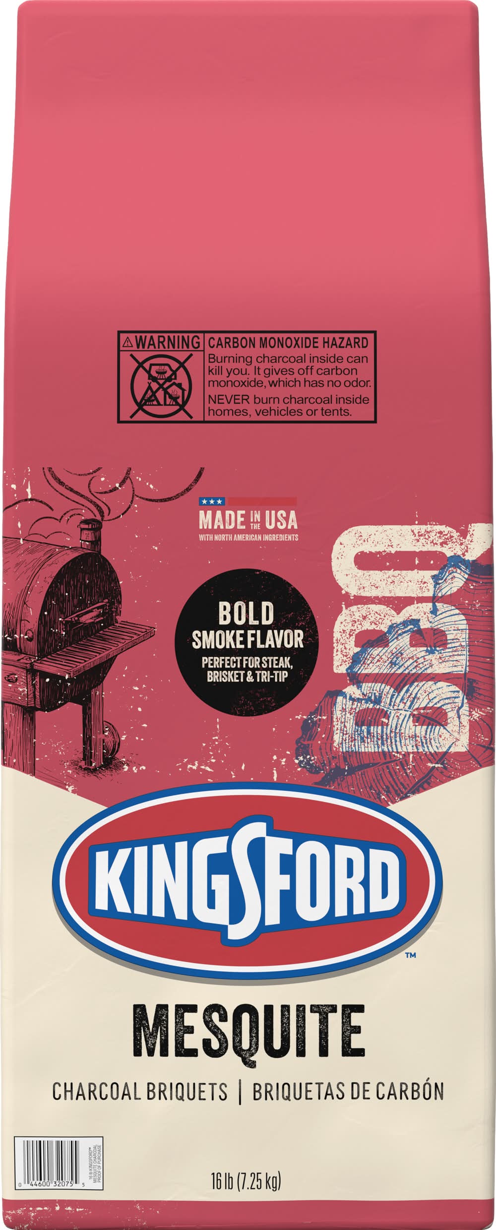 Kingsford Mesquite Charcoal Briquets, Bold & Smoke