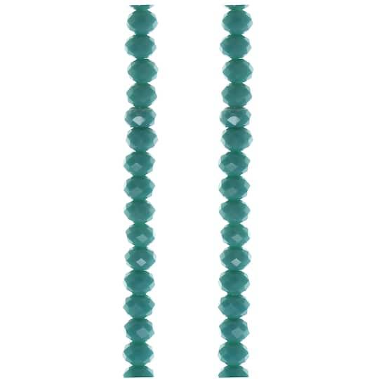 Perles En Verre Afacettes Turquoise De 6 Mm De Bead Landing