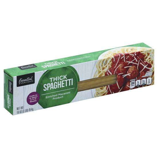 Essential Everyday Thick Spaghetti Pasta (16 oz)