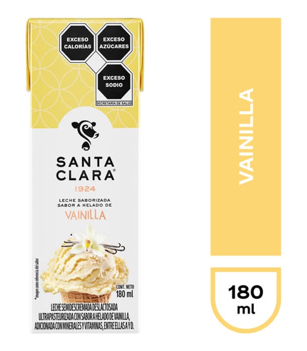 Santa Clara · Leche sabor helado, vainilla (200 ml)