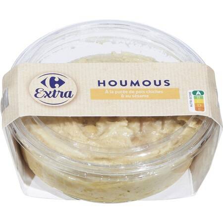 Houmous CARREFOUR EXTRA - le pot de 180g