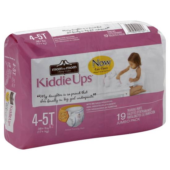 Signature Care Kiddie Ups Girl Diapers 4t-5t Size
