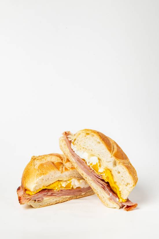 Ham Egg & Cheese Roll.