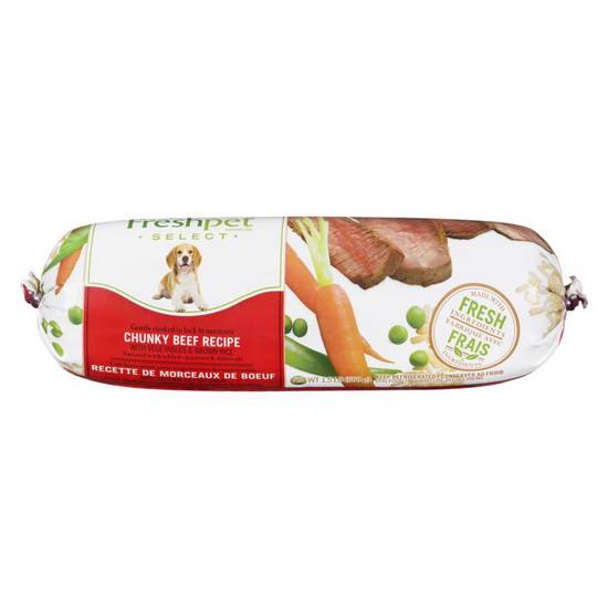 Freshpet Select Chunky Beef Recipe With Vegetables & Brown Rice (680 g)