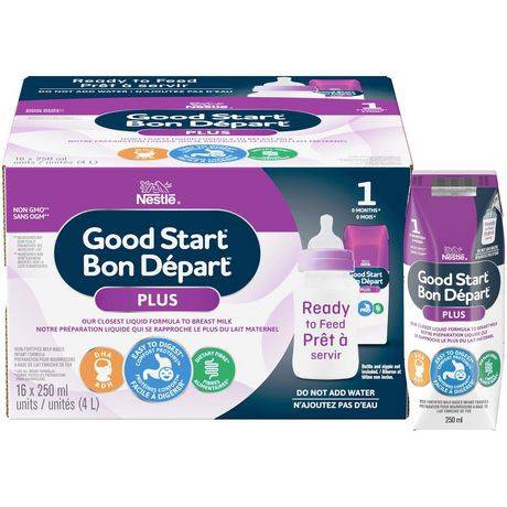 Nestlé Good Start With Pro-Blend Baby Formula Stage 1 (16 x 250 ml)