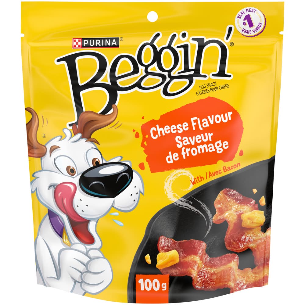 Purina Beggin' Strips Dog Treats, Cheese (100 g)