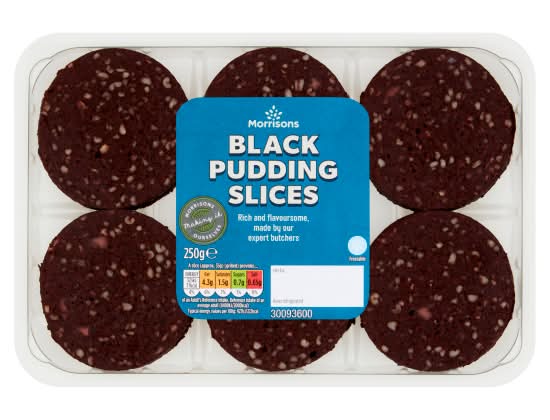 Morrisons Black Pudding Slices (250g)