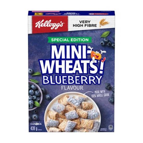 Mini-Wheats! Blueberry Cereal (439 g)
