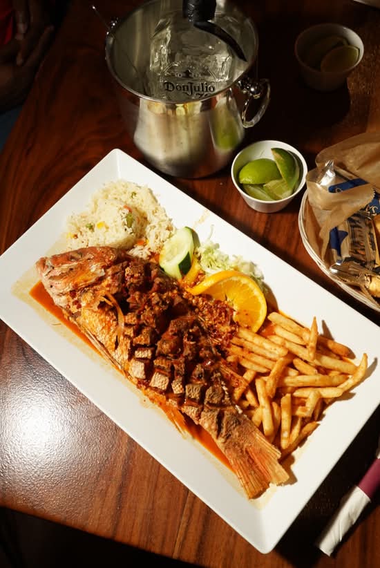 Whole Red Snapper (Pescado Huachinango)