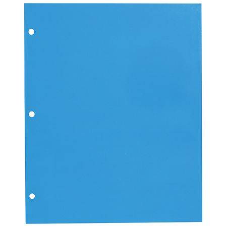 Wexford Two Pocket Folder Portfolio, Assorted Colors - 1.0 ea