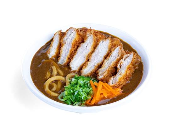 (p-18) Chicken Cutlet Curry Udon