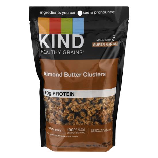 Kind Healthy Grains Almond Butter Clusters Granola