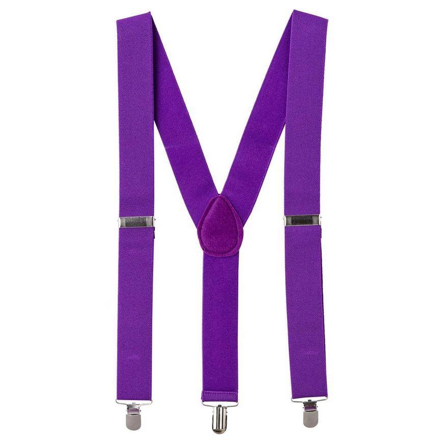 Party City Suspenders (purple)