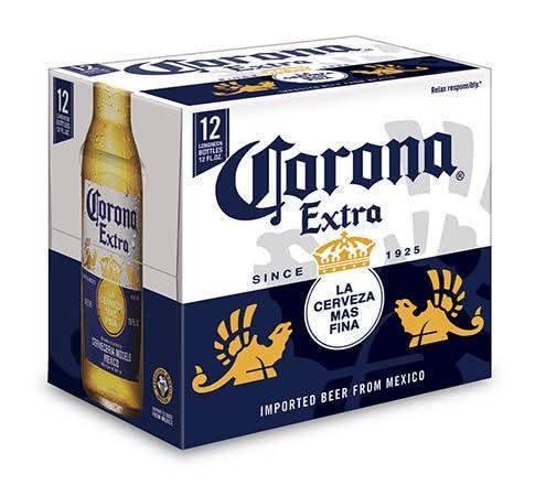 Corona, 12pk-12 oz Bottle Beer  (4.5% ABV)