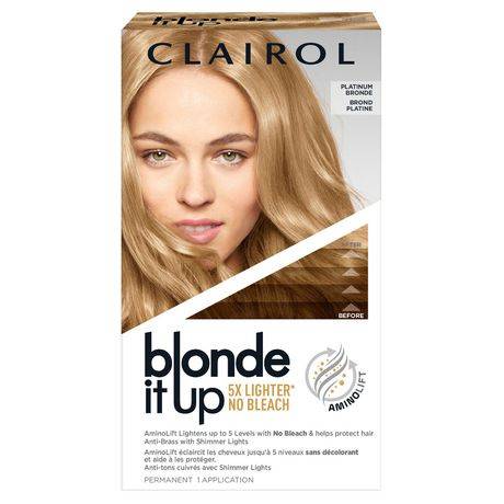 Clairol Blonde It Up Permanent Hair Dye Hair Color (platinum bronde)