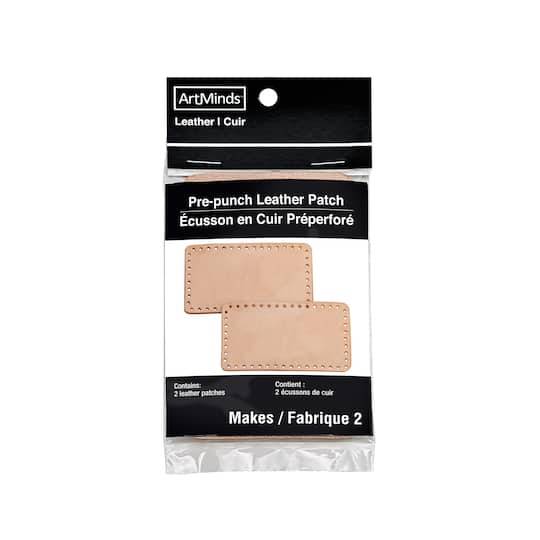 Pre-Punch Leather Patch Pack By Artminds