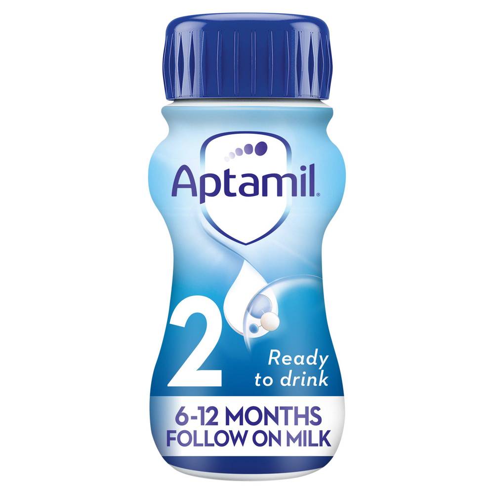 Aptamil 2 Follow On Milk Ready to Feed Liquid 200ml