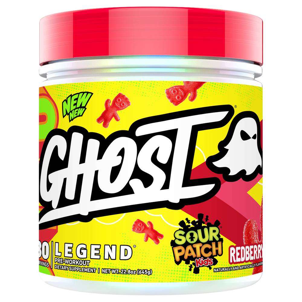 Ghost Legend Redberry Pre-Workout Dietary Supplement (22.8 oz)