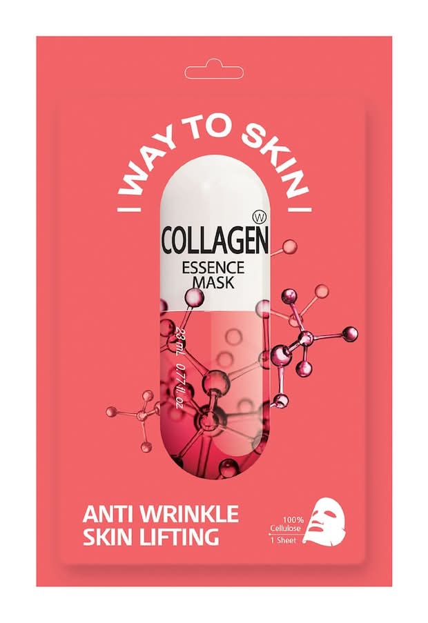 Way To Skin Anti Wrinkle Skin Lifting Collagen Essence Facial Mask (0.77 fl oz)