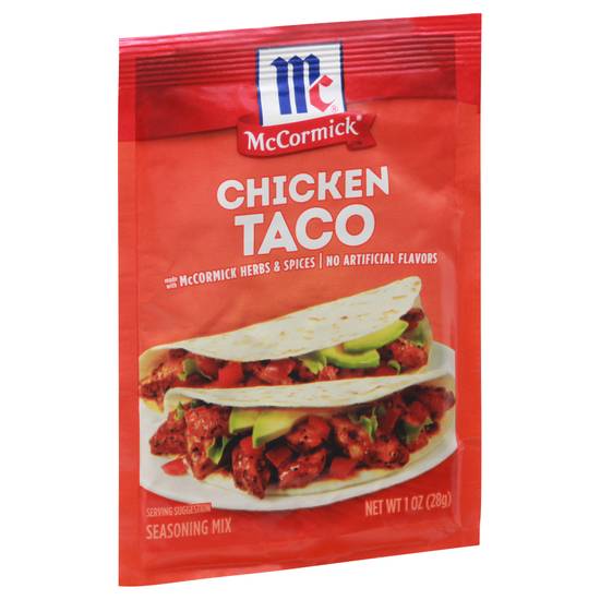 Mccormick Chicken Taco Seasoning Mix