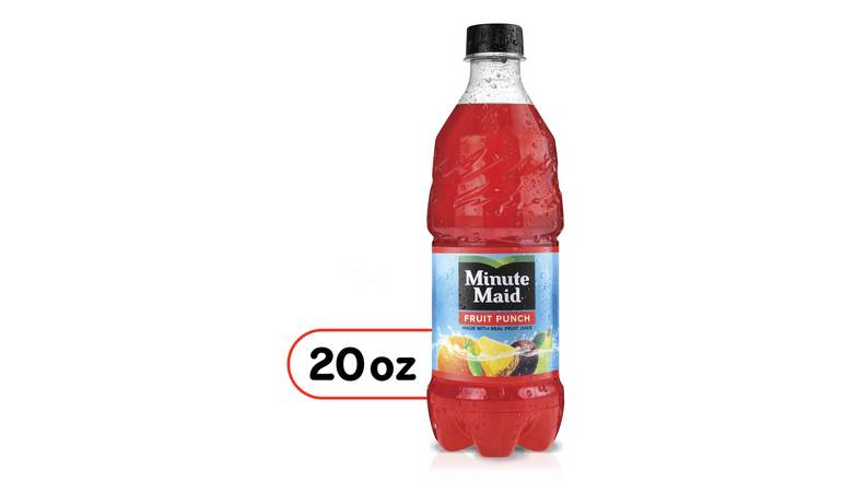 Minute Maid Fruit Punch 20 oz Plastic Bottle