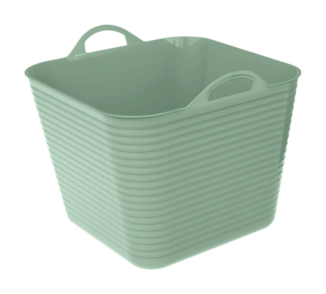 Ezy Storage 42L Assorted Colour Square Flexi Storage Tubs