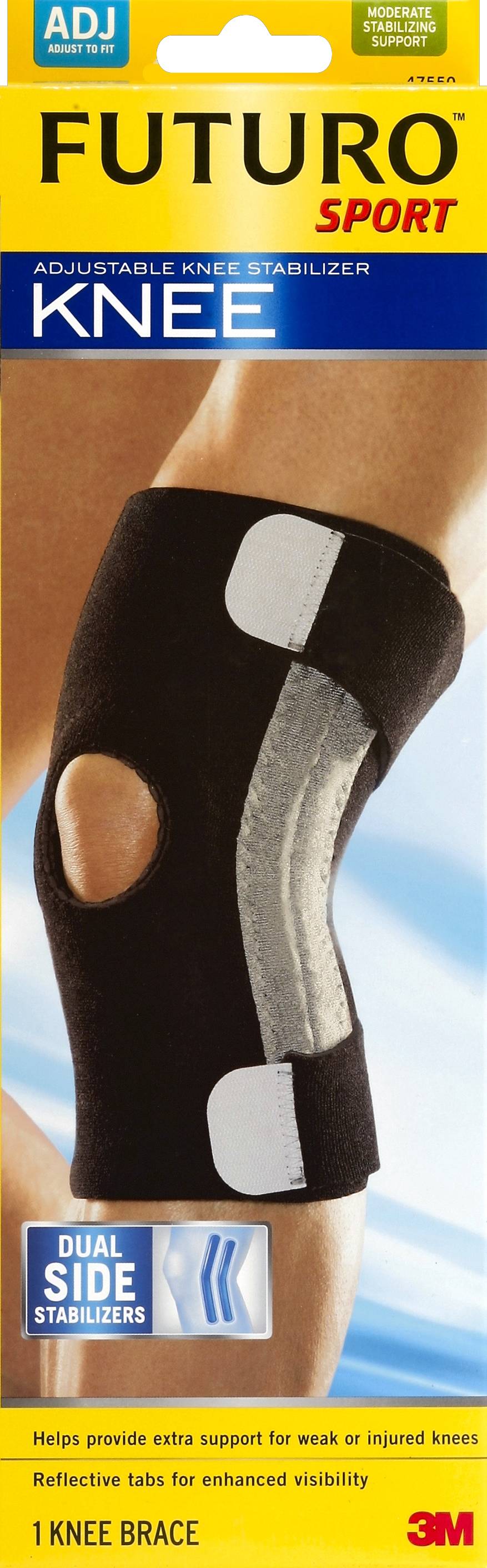 Futuro Moderate Stabilizing Support Adjust To Fit Adjustable Knee Stabilizer