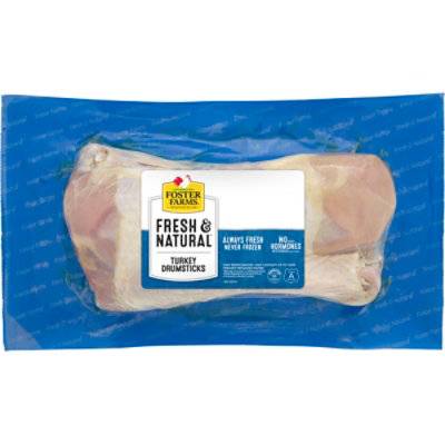 Foster Farms All Natural Turkey Drumsticks - 2 Lb