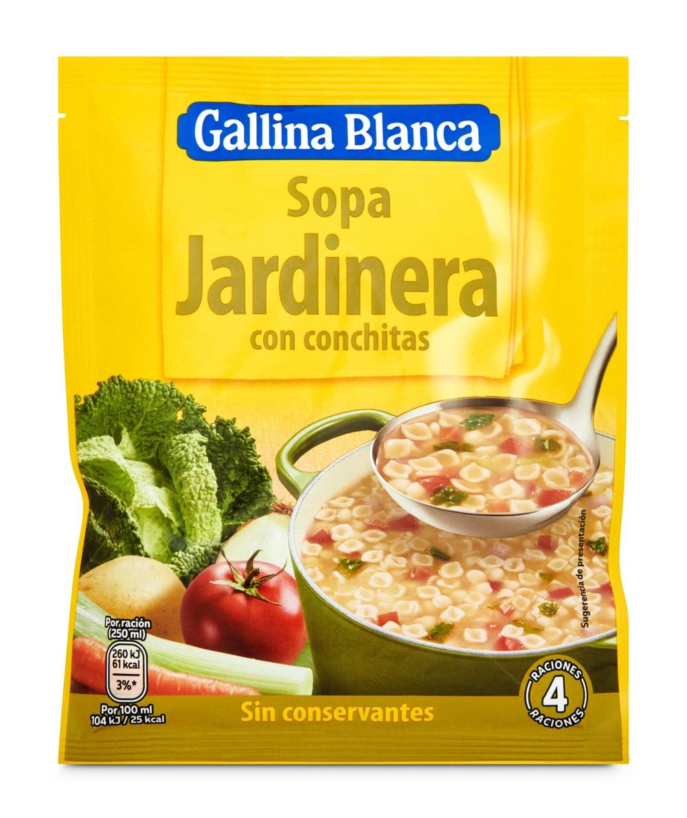 Sopa Jardinera Gallina Blanca Sobre 71 G