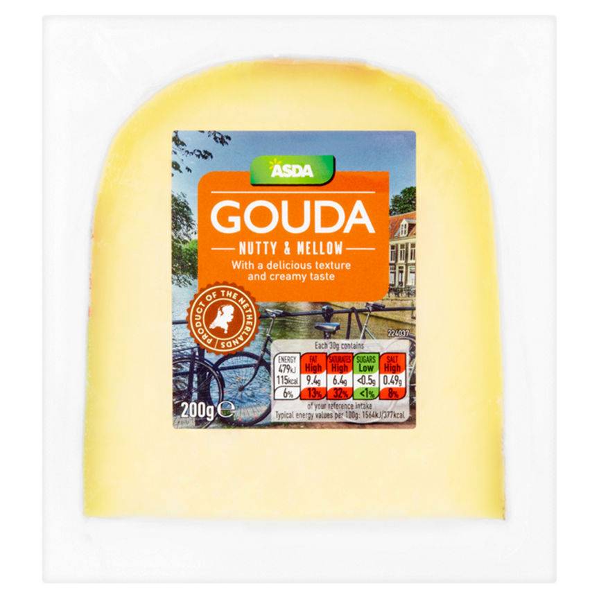 Asda Gouda Nutty & Mellow 200g