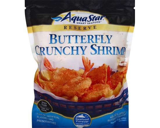 Aqua Star · Reserve Butterfly Crunchy Shrimp (1.5 lbs)