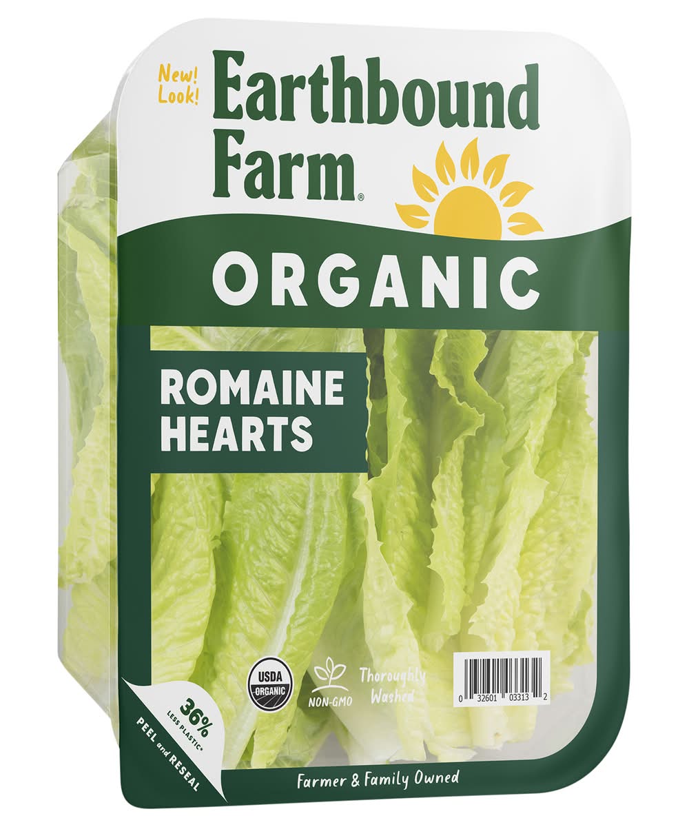 Earthbound Farm Organic Sweet & Crisp Romaine Hearts (7 oz)