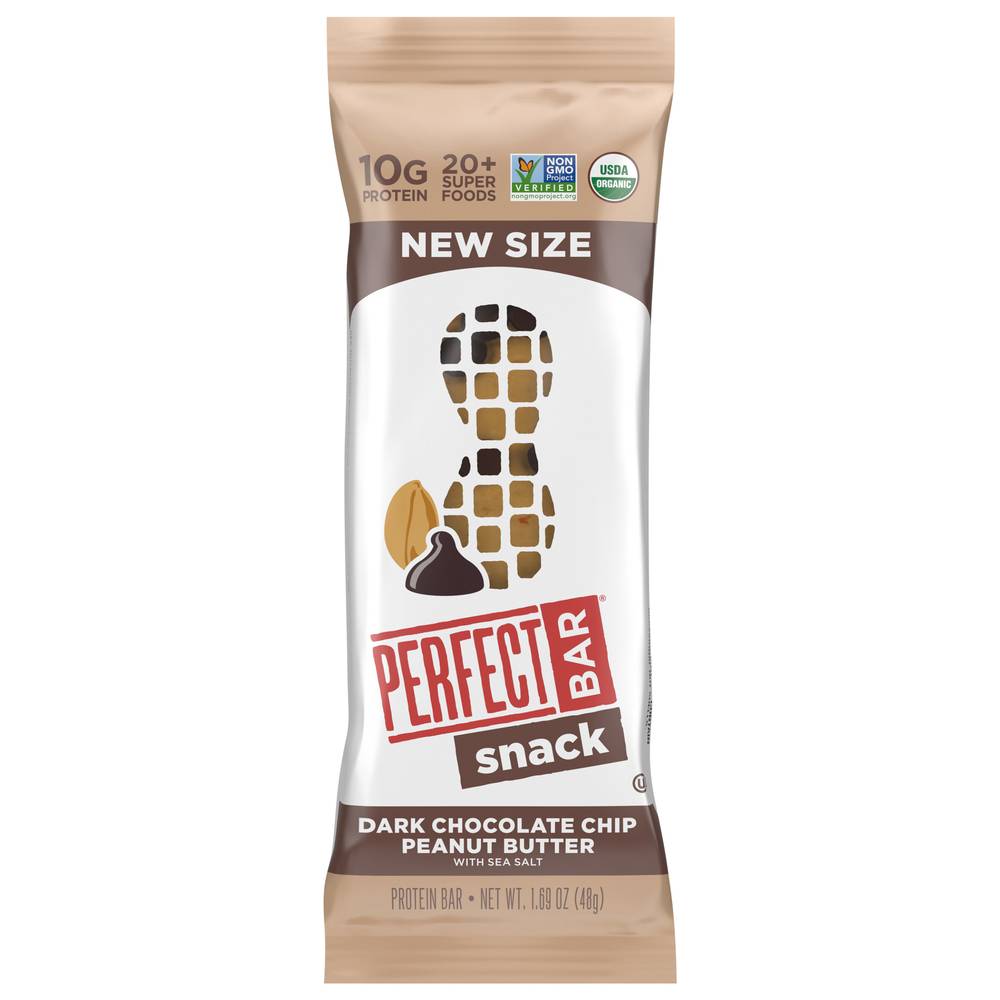 Perfect Bar Protein Snack, Dark Chocolate Chip-Peanut Butter (2.29 oz)