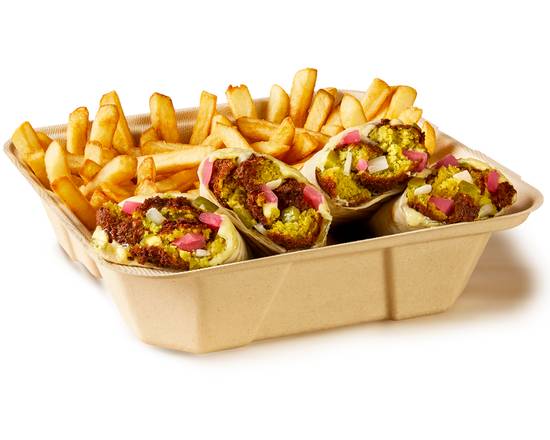 Falafel Shawarma Saj Box